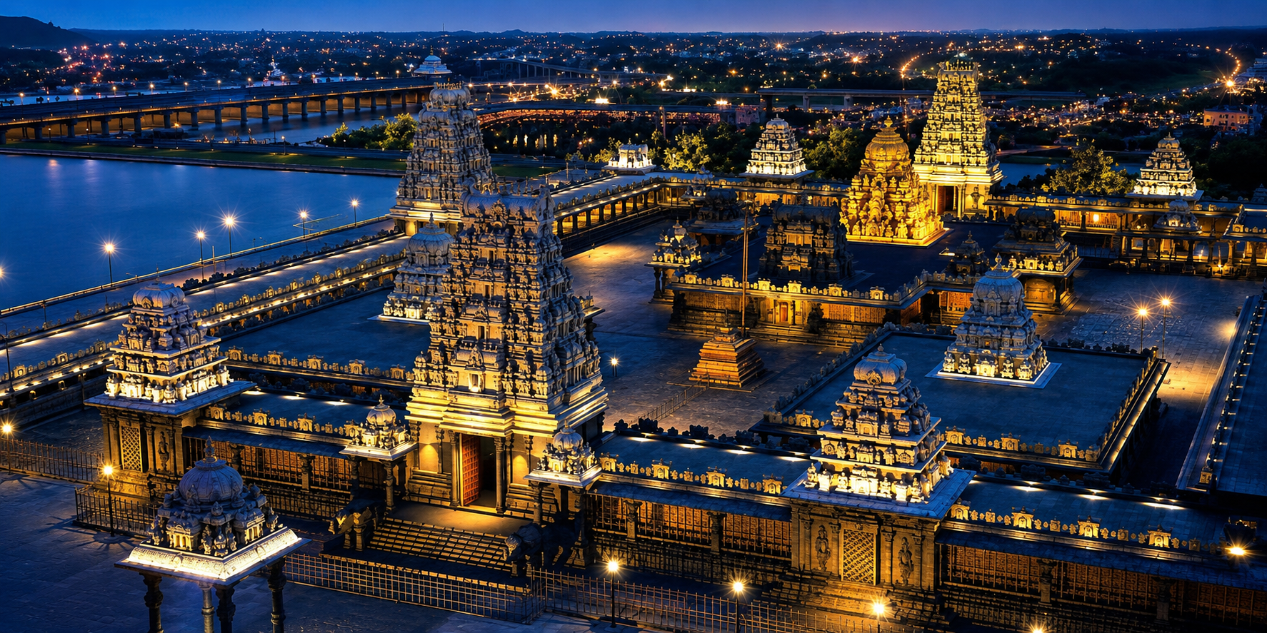 Hyderabad to Yadagirigutta Yadadri temple